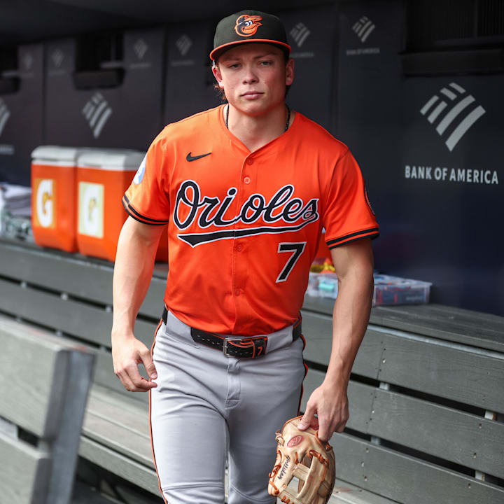 Baltimore Orioles second baseman Jackson Holliday