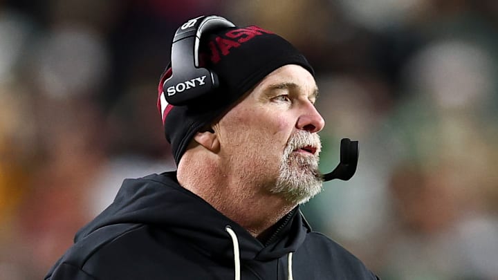 Washington Commanders head coach Dan Quinn