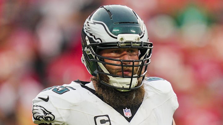 Philadelphia Eagles offensive tackle Lane Johnson