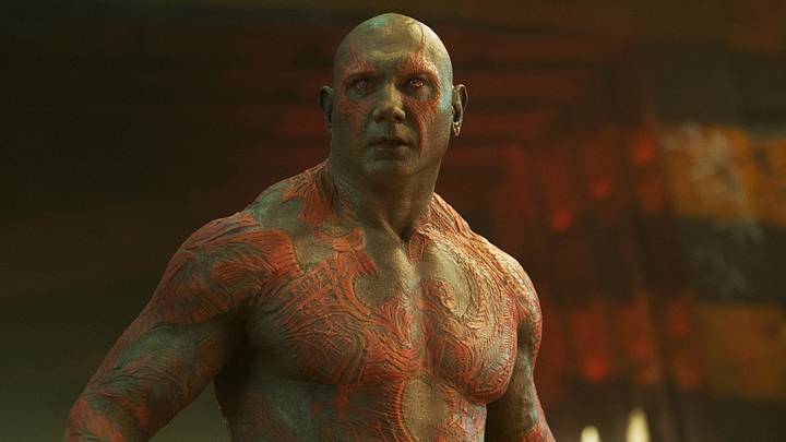Dave Bautista as Drax the Destroyer in Marvel Studios' Guardians Of The Galaxy