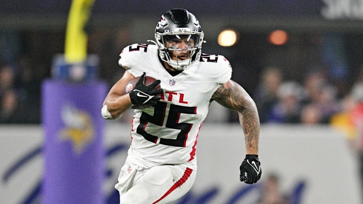 Atlanta Falcons running back Tyler Allgeier