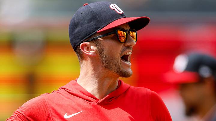 Washington Nationals manager Blake Butera Washington Nationals manager Blake Butera