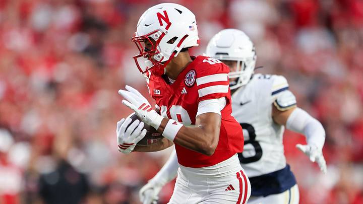 Wide receiver Quinn Clark. Wide receiver Quinn Clark.
