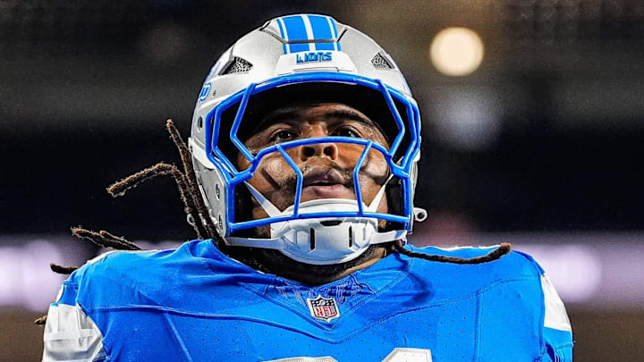 Detroit Lions defensive tackle Tyleik Williams (91).