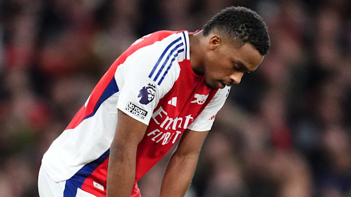 Arsenal will be without Jurrien Timber when they travel to Brighton and Hove Albion.