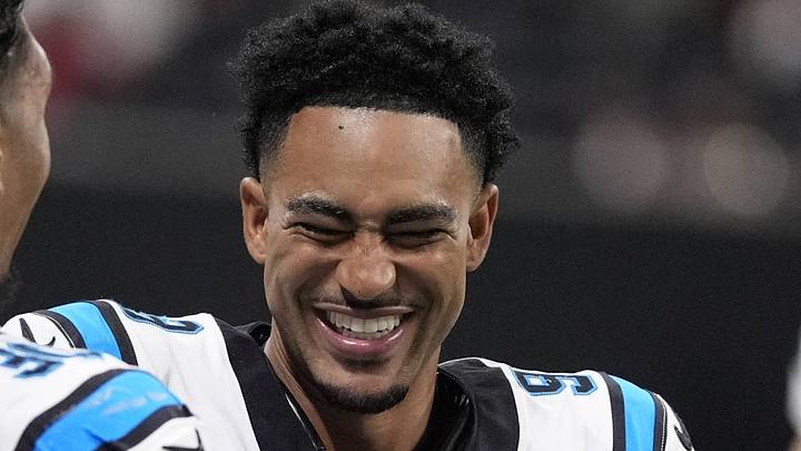 Carolina Panthers quarterback Bryce Young