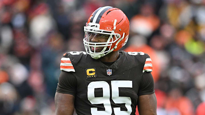 Cleveland Browns defensive end Myles Garrett