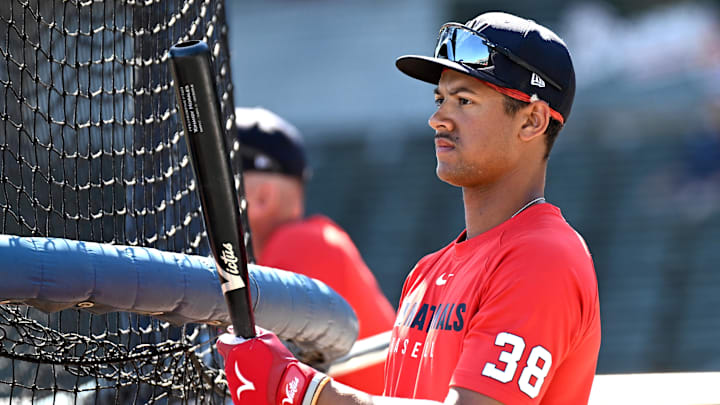 Trey Lipscomb of the Washington Nationals Trey Lipscomb of the Washington Nationals