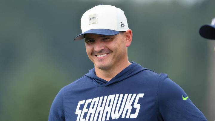 Jul 25, 2026; Renton, WA, USA; Seattle Seahawks head coach Mike MacDonald during the first training camp at Virginia Mason Athletic Center. Mandatory Credit: Steven Bisig-Imagn Images Jul 25, 2026; Renton, WA, USA; Seattle Seahawks head coach Mike MacDonald during the first training camp at Virginia Mason Athletic Center. Mandatory Credit: Steven Bisig-Imagn Images