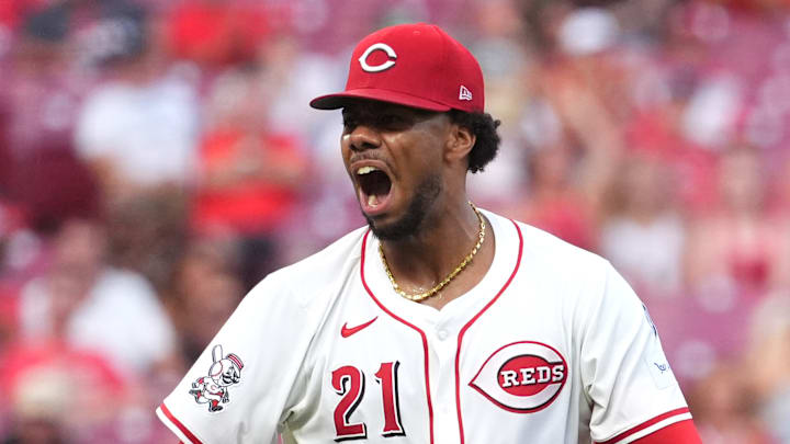 Cincinnati Reds pitcher Hunter Greene