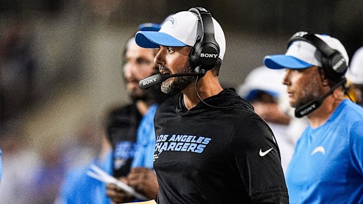 Los Angeles Chargers defensive coordinator Jesse Minter