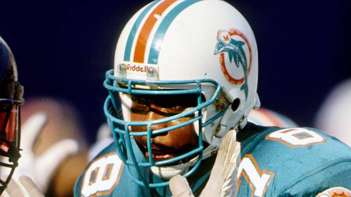 Miami Dolphins tackle Richmond Webb Miami Dolphins tackle Richmond Webb