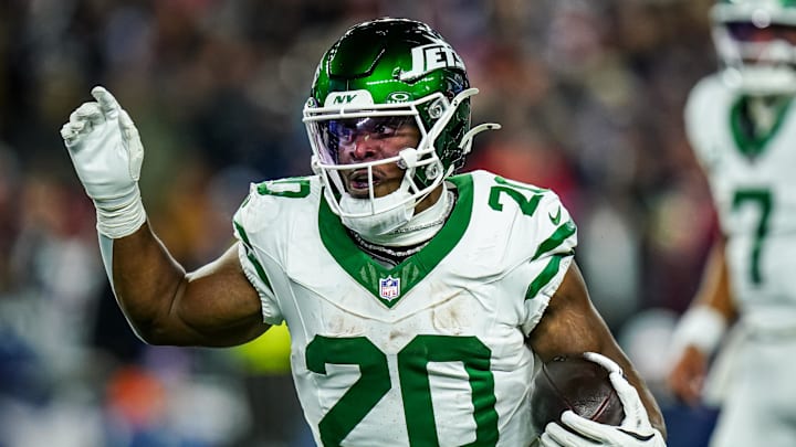 New York Jets running back Breece Hall