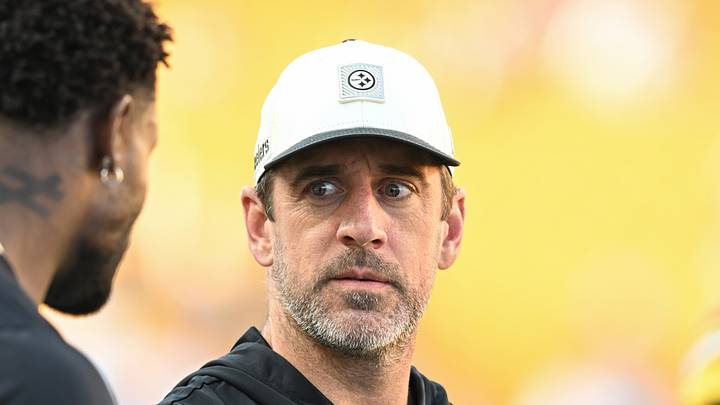 Pittsburgh Steelers quarterback Aaron Rodgers. Pittsburgh Steelers quarterback Aaron Rodgers.