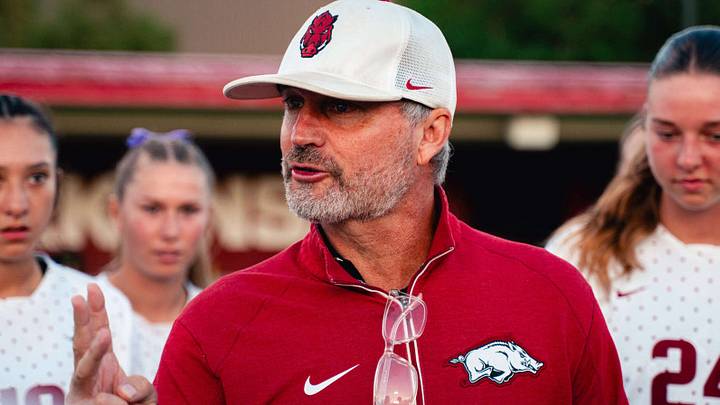 Arkansas Razorbacks soccer coach Colby Hale Arkansas Razorbacks soccer coach Colby Hale