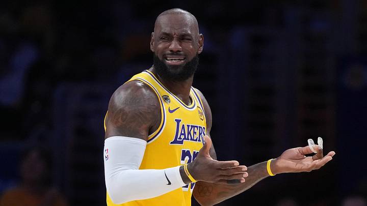 Los Angeles Lakers forward LeBron James