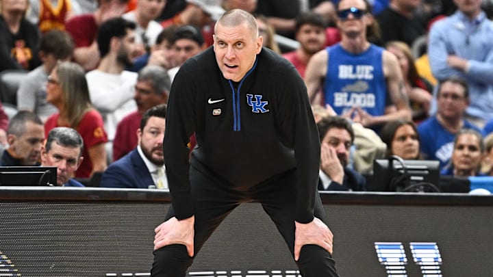 Kentucky Wildcats head coach Mark Pope Kentucky Wildcats head coach Mark Pope