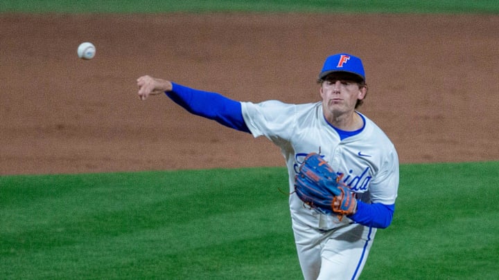 Russell Sandefer, seen here against UAB, had his best outing as a Gator on Tuesday against Stetson.