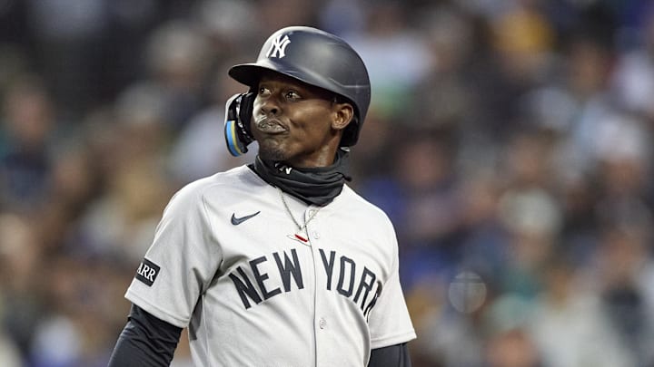 New York Yankees second baseman Jazz Chisholm Jr.