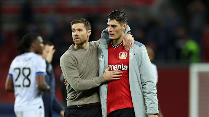 Xabi Alonso und Patrik Schick