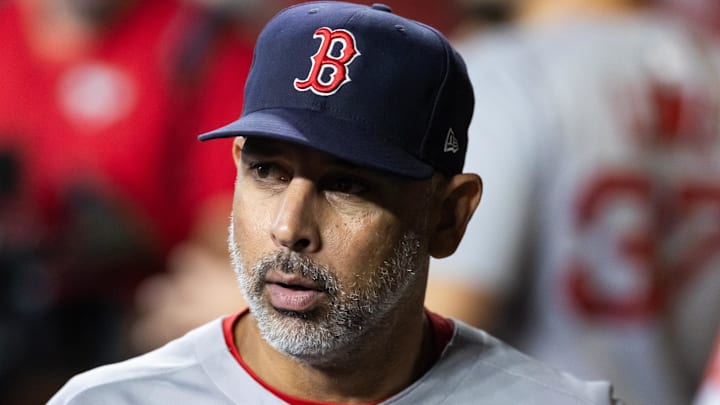 Boston Red Sox manager Alex Cora