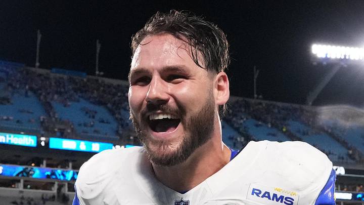 Los Angeles Rams tight end Colby Parkinson.