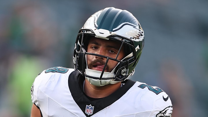 Philadelphia Eagles running back Will Shipley Philadelphia Eagles running back Will Shipley