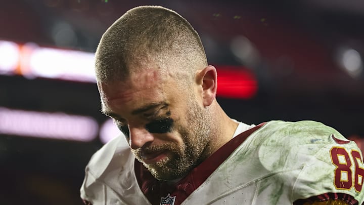 Washington Commanders tight end Zach Ertz Washington Commanders tight end Zach Ertz