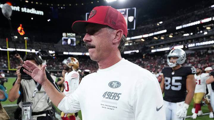 San Francisco 49ers head coach Kyle Shanahan