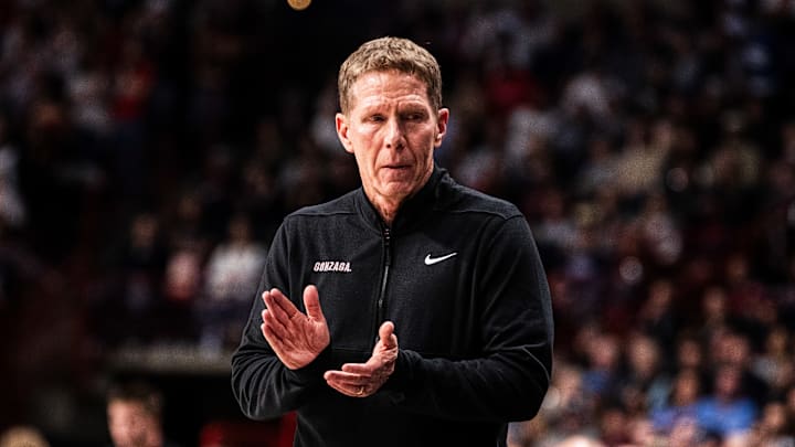 Gonzaga head coach Mark Few.