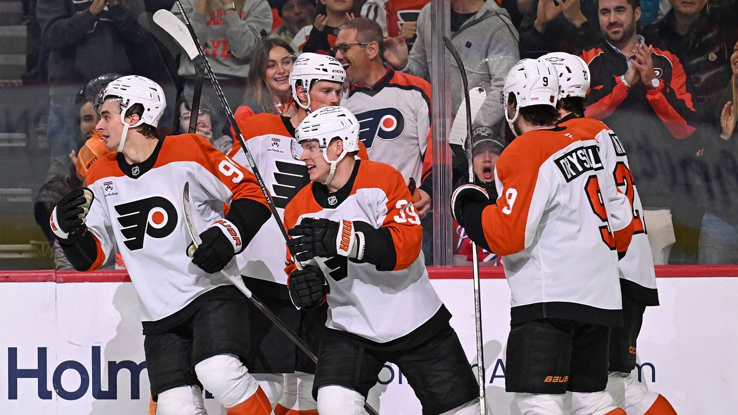 The Flyers finally remembered how to win a hockey game