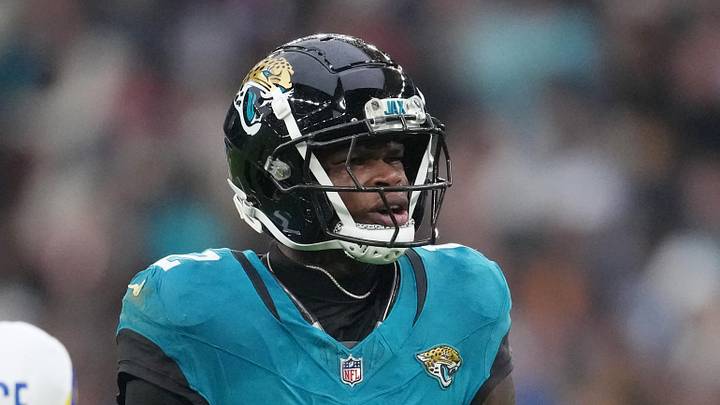 Jacksonville Jaguars wide receiver Travis Hunter