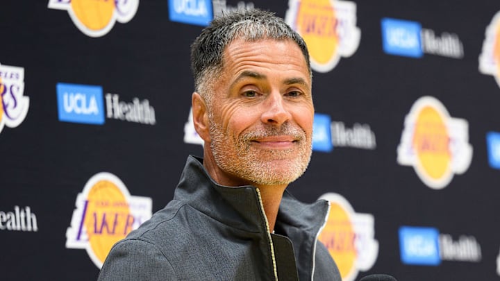 Los Angeles Lakers general manager Rob Pelinka