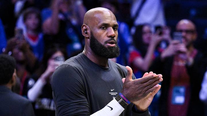 Oct 8, 2026; Brooklyn, New York, USA; Philadelphia 76ers forward Lebron James (23) warms up before a game against the Brooklyn Nets at Barclays Center. Mandatory Credit: John Jones-Imagn Images Oct 8, 2026; Brooklyn, New York, USA; Philadelphia 76ers forward Lebron James (23) warms up before a game against the Brooklyn Nets at Barclays Center. Mandatory Credit: John Jones-Imagn Images