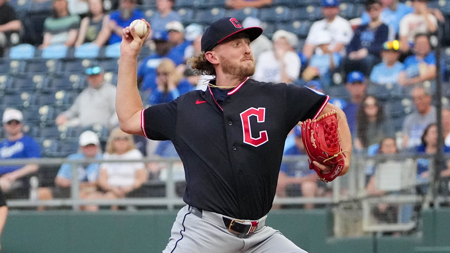 Tanner Bibee Struggles in Fourth Inning as Cleveland Guardians Fall to Royals