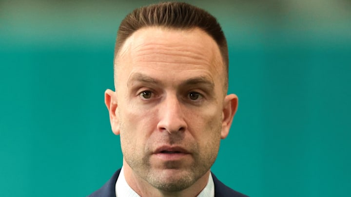 Miami Dolphins head coach Jeff Hafley