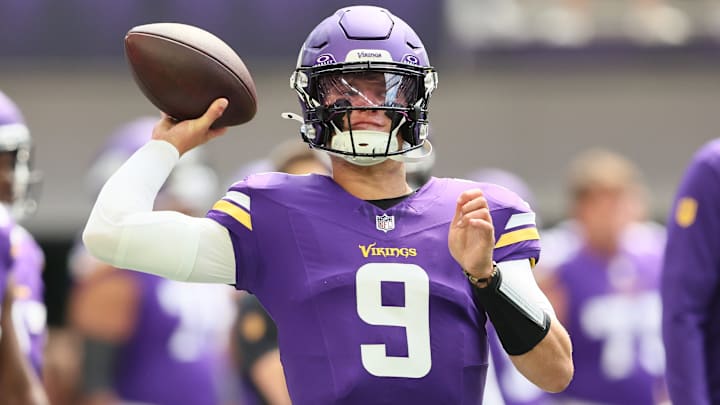 Minnesota Vikings QB J.J. McCarthy