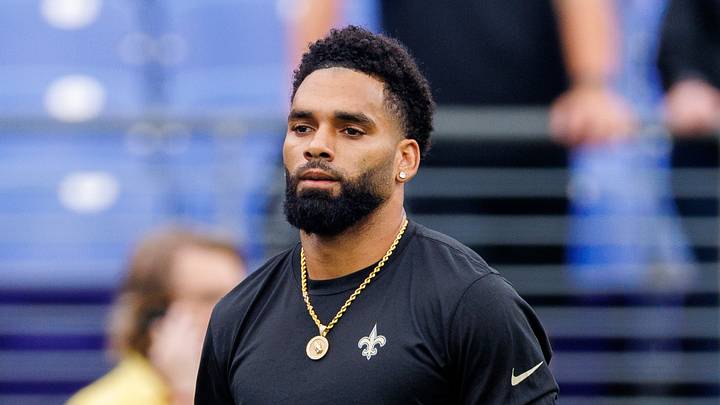 New Orleans Saints wide receiver Chris Olave New Orleans Saints wide receiver Chris Olave