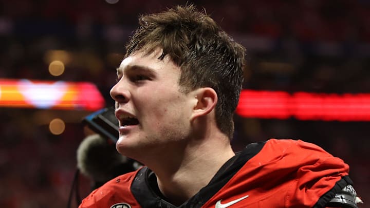 Georgia Bulldogs tight end Oscar Delp