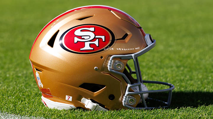 San Francisco 49ers helmet