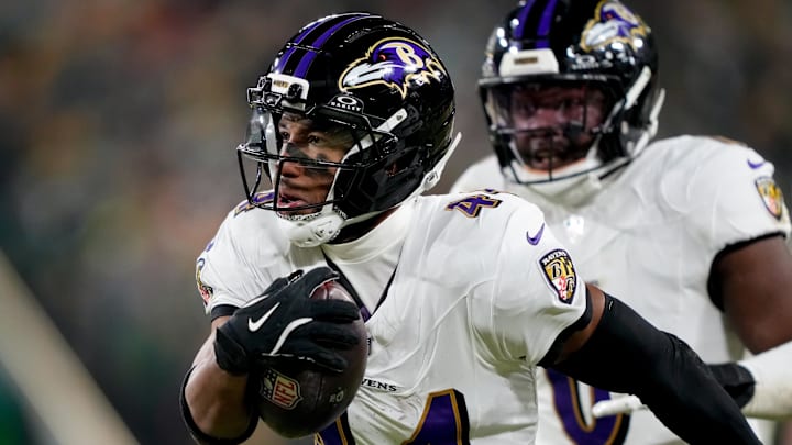 Marlon Humphrey intercepts pass.