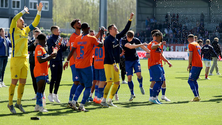Darmstadt 98 steht vor dem Aufstieg in die Bundesliga