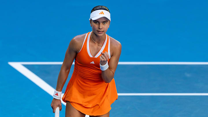 Iva Jovic at the 2026 Australian Open.