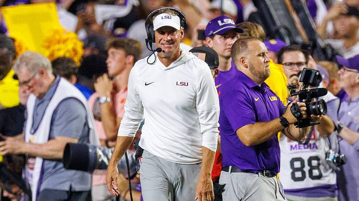 LSU coach Lane Kiffin got the last laugh Saturday after an offseason and pregame filled with bad omens. LSU coach Lane Kiffin got the last laugh Saturday after an offseason and pregame filled with bad omens.
