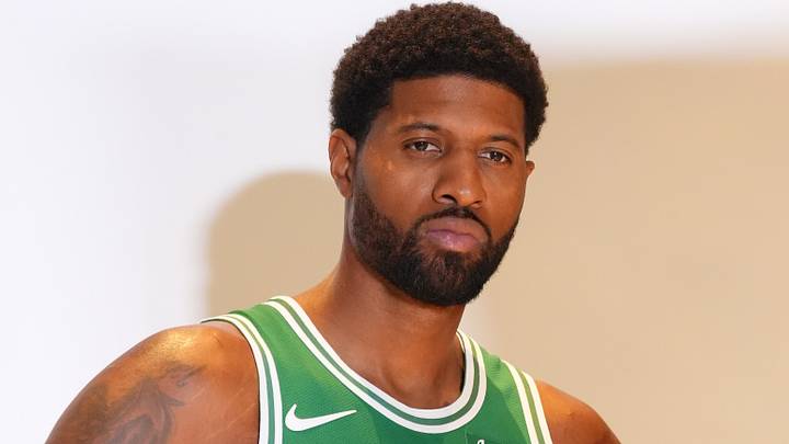 Sep 28, 2026; Boston, MA, USA; Boston Celtics forward Paul George (13) during media day at Auerbach Center. Mandatory Credit: David Butler II-Imagn Images Sep 28, 2026; Boston, MA, USA; Boston Celtics forward Paul George (13) during media day at Auerbach Center. Mandatory Credit: David Butler II-Imagn Images