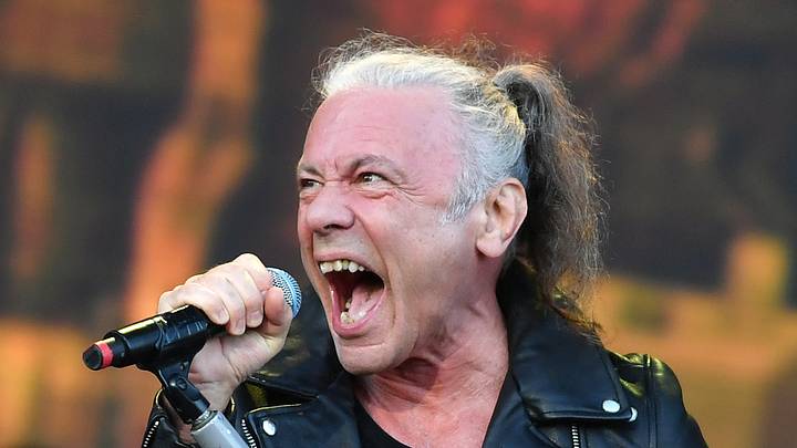 Iron Maiden perform at Knebworth
