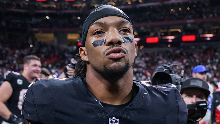 Atlanta Falcons running back Bijan Robinson. Mandatory Credit: Brett Davis-Imagn Images