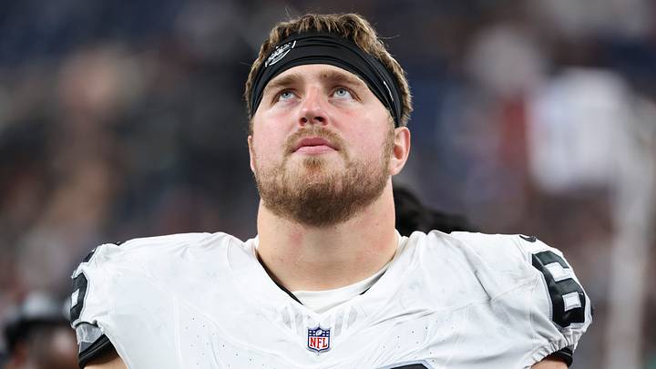 Las Vegas Raiders guard Trey Zuhn III