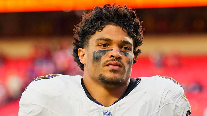 Baltimore Ravens linebacker Teddye Buchanan