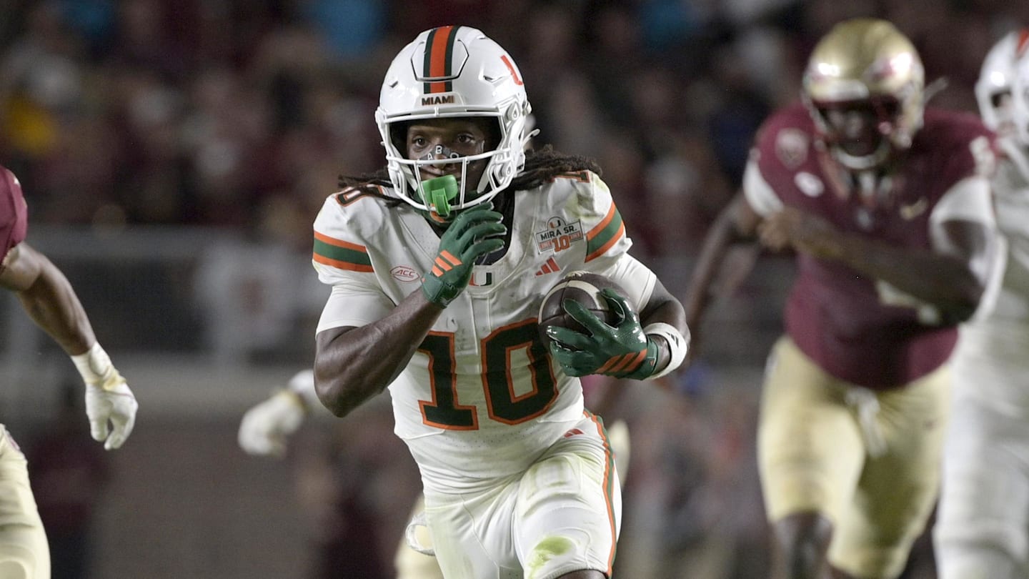 Projected AP Top 25 after Miami thrashes FSU, Alabama rolls Vandy, Texas embarrassed